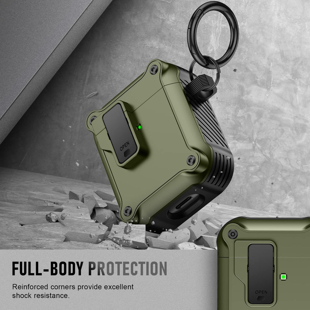 Maxjoy Carbon Fiber AirPods Case with Keychain - DOKUTRONIX