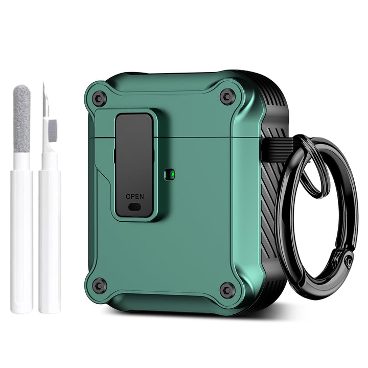 Maxjoy Carbon Fiber AirPods Case with Keychain - DOKUTRONIX