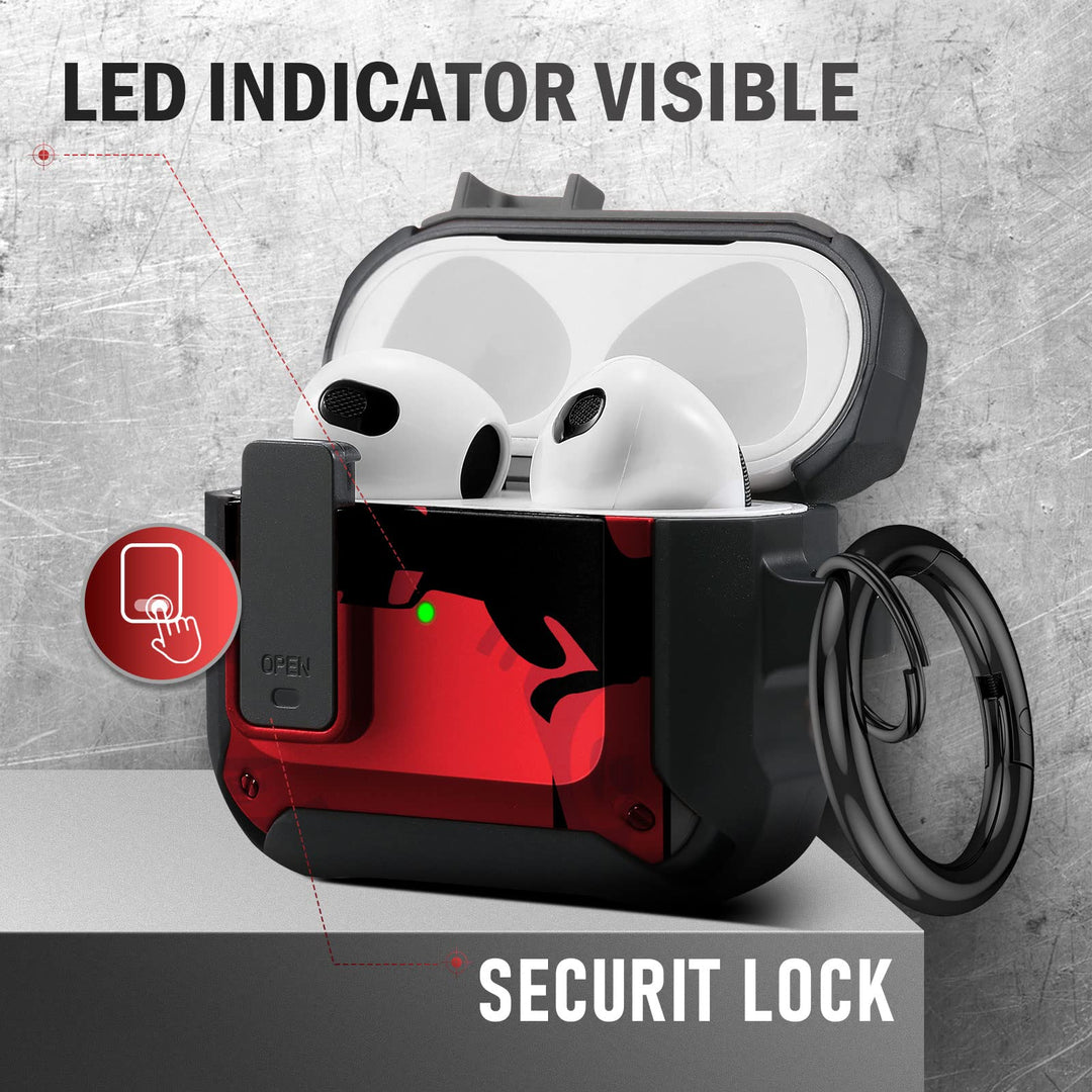 Maxjoy Carbon Fiber AirPods Case with Keychain - DOKUTRONIX