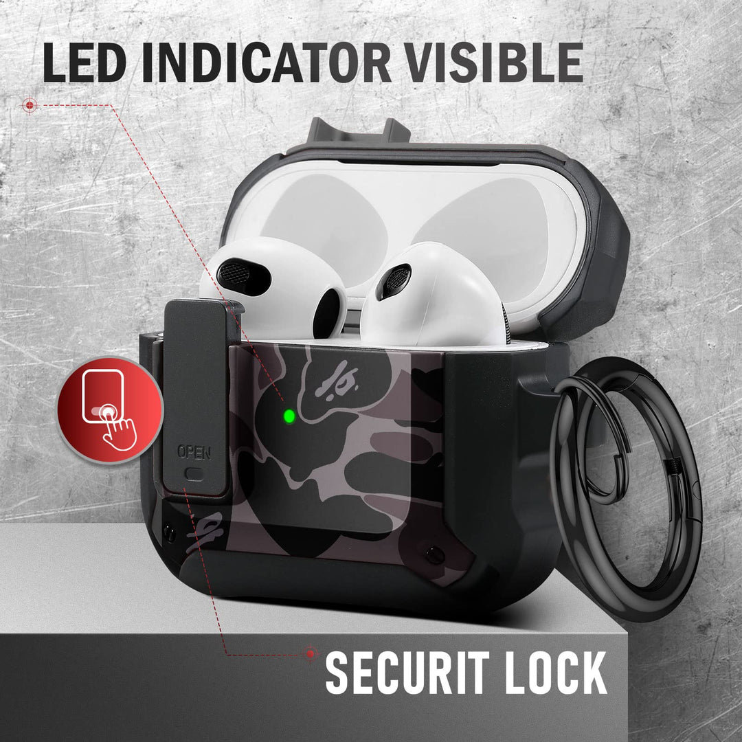 Maxjoy Carbon Fiber AirPods Case with Keychain - DOKUTRONIX