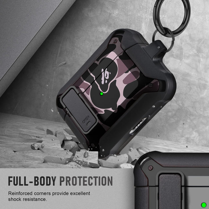 Maxjoy Carbon Fiber AirPods Case with Keychain - DOKUTRONIX