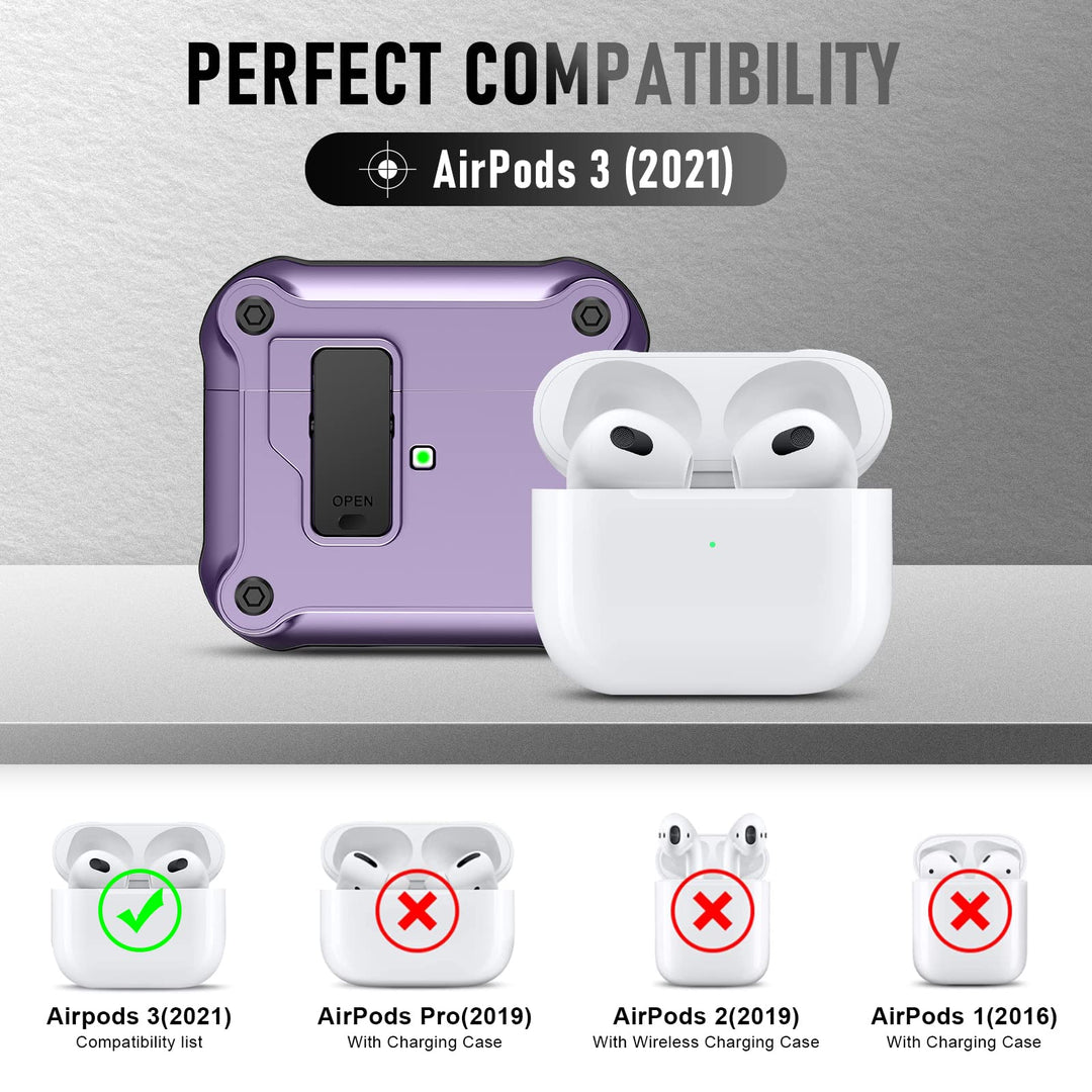 Maxjoy Carbon Fiber AirPods Case with Keychain - DOKUTRONIX