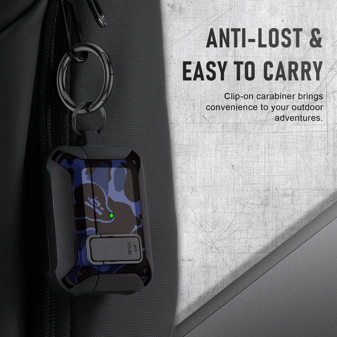 Maxjoy Carbon Fiber AirPods Case with Keychain - DOKUTRONIX