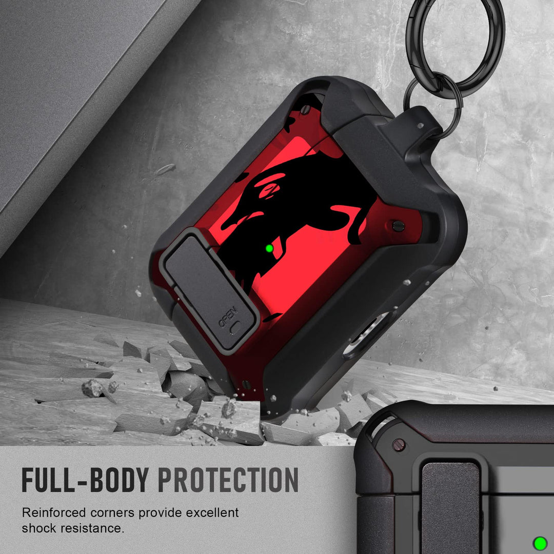 Maxjoy Carbon Fiber AirPods Case with Keychain - DOKUTRONIX