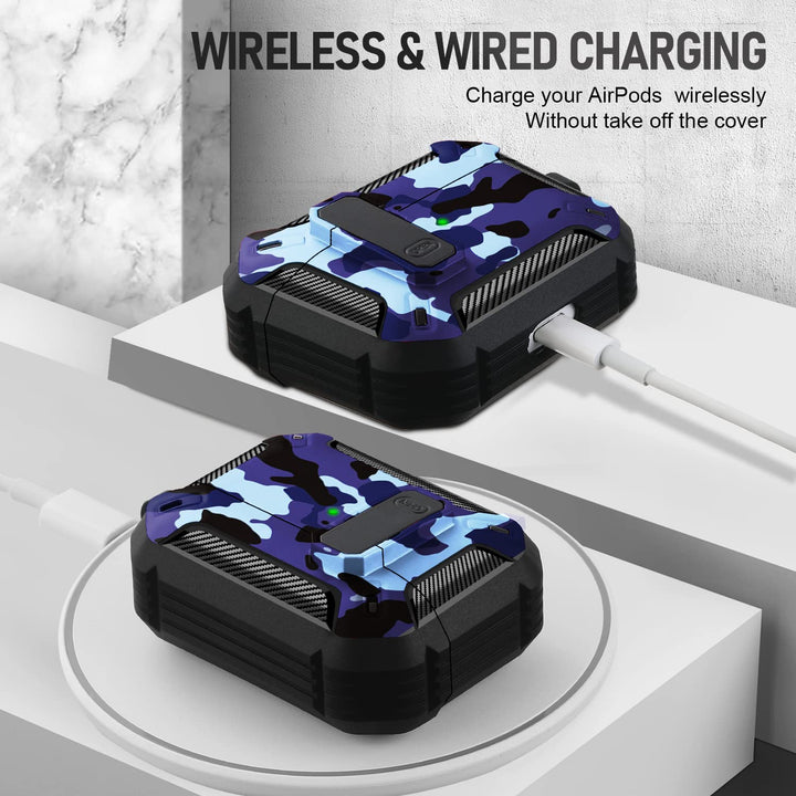 Maxjoy Carbon Fiber AirPods Case with Keychain - DOKUTRONIX