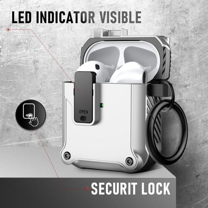 Maxjoy Carbon Fiber AirPods Case with Keychain - DOKUTRONIX