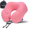 Memory Rest Neck Pillow - Rose