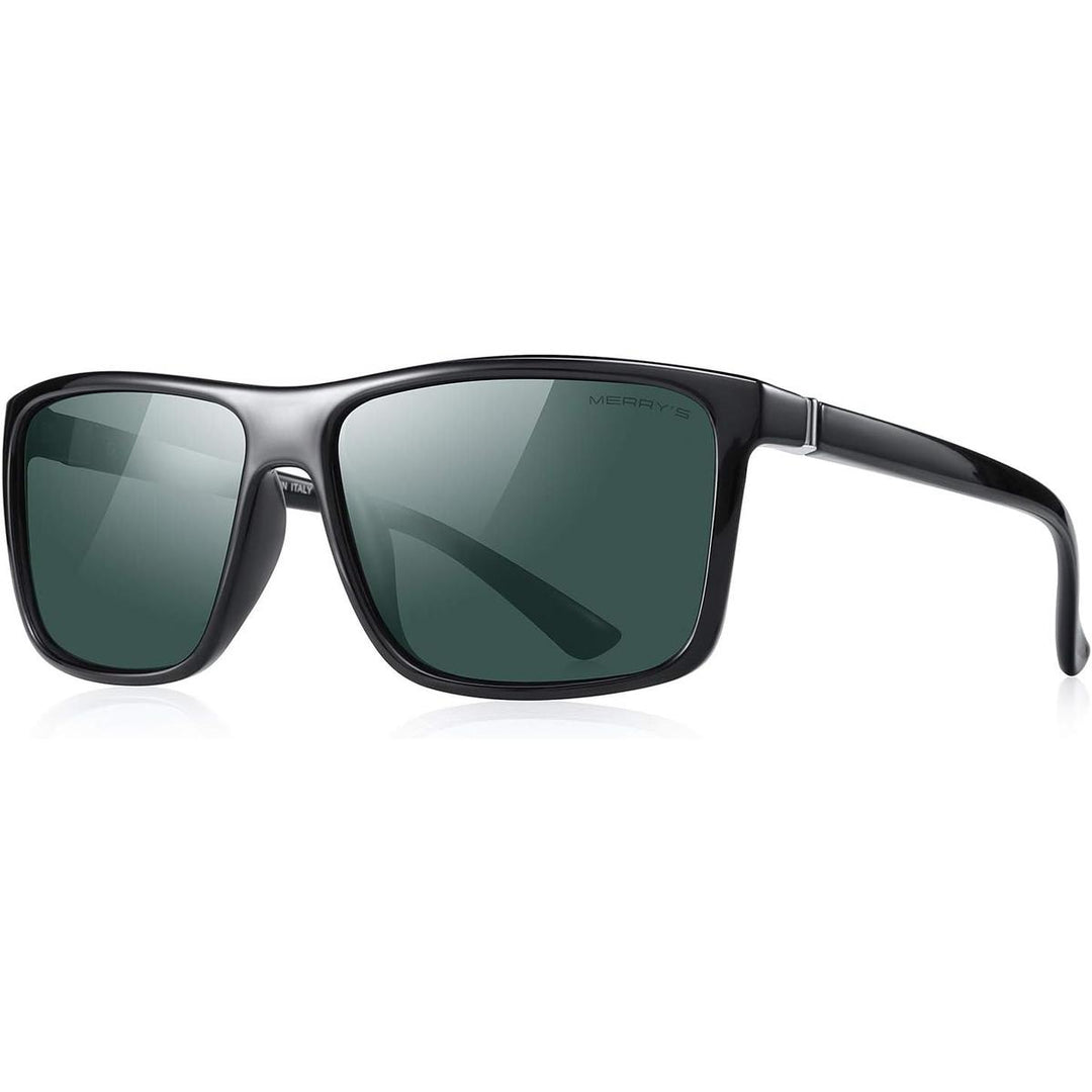MERRY'S G15 Polarized Sports Shades - Black Frame - DOKUTRONIX