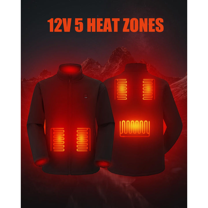 HEATWAVE Men's Heated Jacket - DOKUTRONIX
