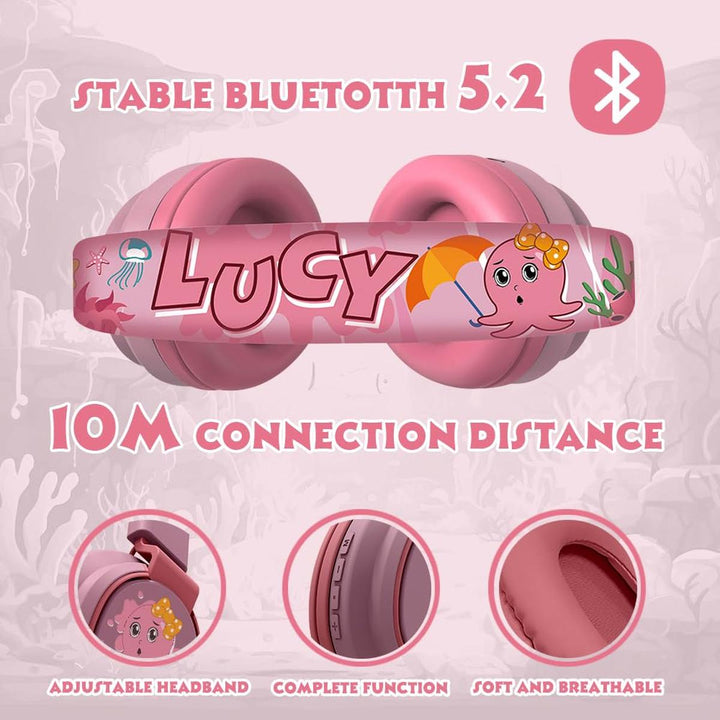 MIDOLA Bluetooth Kids Headphones - Fun & Safe Sound! - DOKUTRONIX