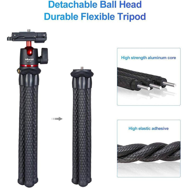 FlexiTripod Pro: Stealth Mount & Cold Shoe Support - DOKUTRONIX