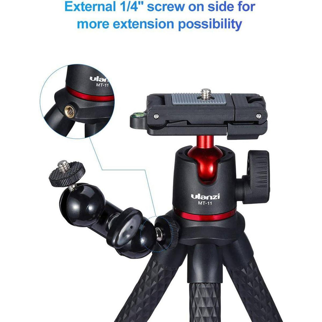 FlexiTripod Pro: Stealth Mount & Cold Shoe Support - DOKUTRONIX