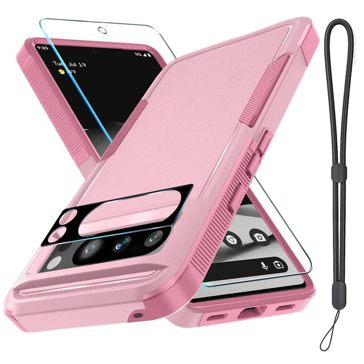 MintGuard: Rugged Pixel 8 Case with Lanyard & Protectors - DOKUTRONIX