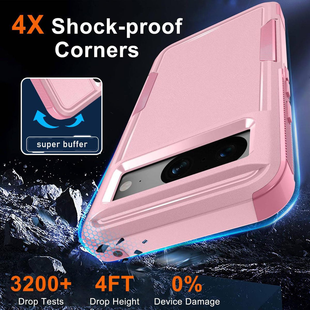 MintGuard: Rugged Pixel 8 Case with Lanyard & Protectors - DOKUTRONIX