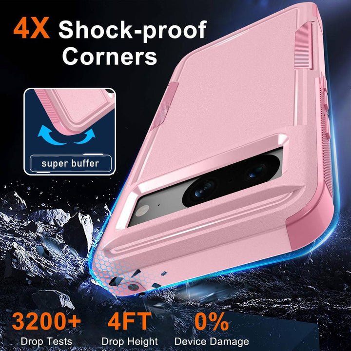 MintGuard: Rugged Pixel 8 Case with Lanyard & Protectors - DOKUTRONIX