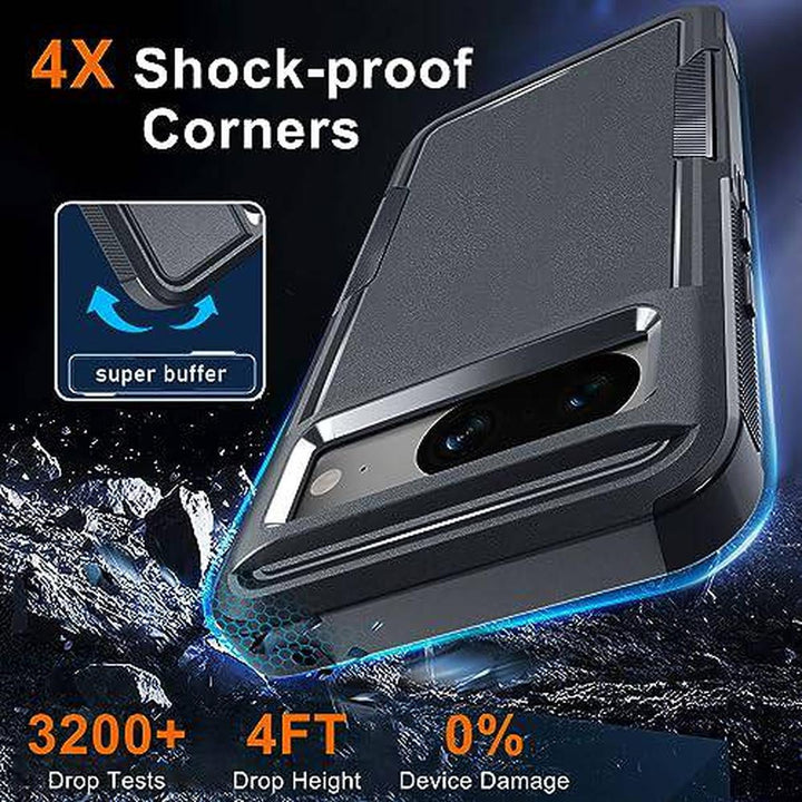 MintGuard: Rugged Pixel 8 Case with Lanyard & Protectors - DOKUTRONIX