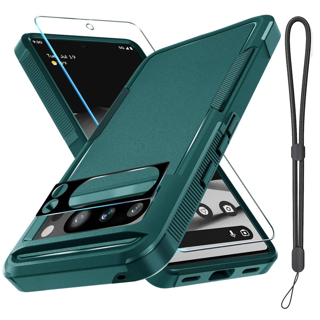 MintGuard: Rugged Pixel 8 Case with Lanyard & Protectors - DOKUTRONIX