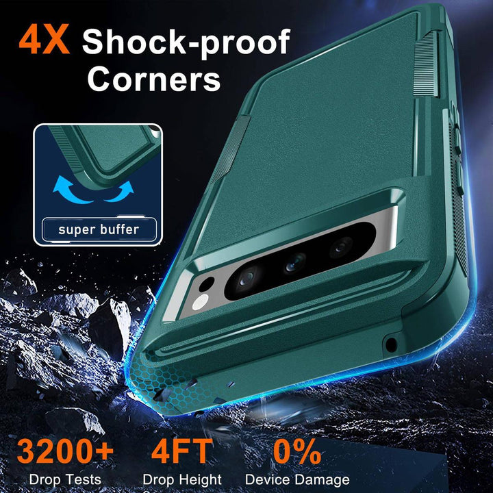 MintGuard: Rugged Pixel 8 Case with Lanyard & Protectors - DOKUTRONIX