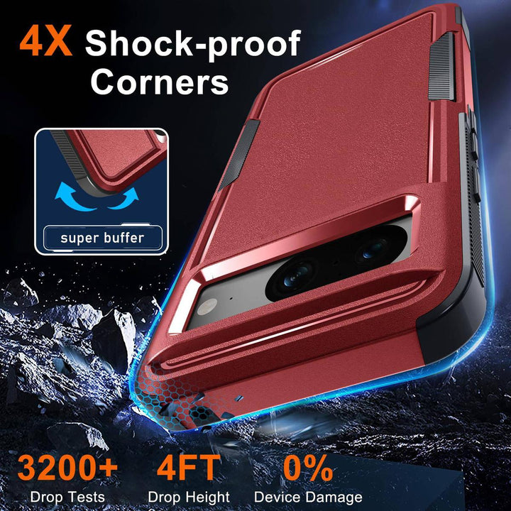 MintGuard: Rugged Pixel 8 Case with Lanyard & Protectors - DOKUTRONIX