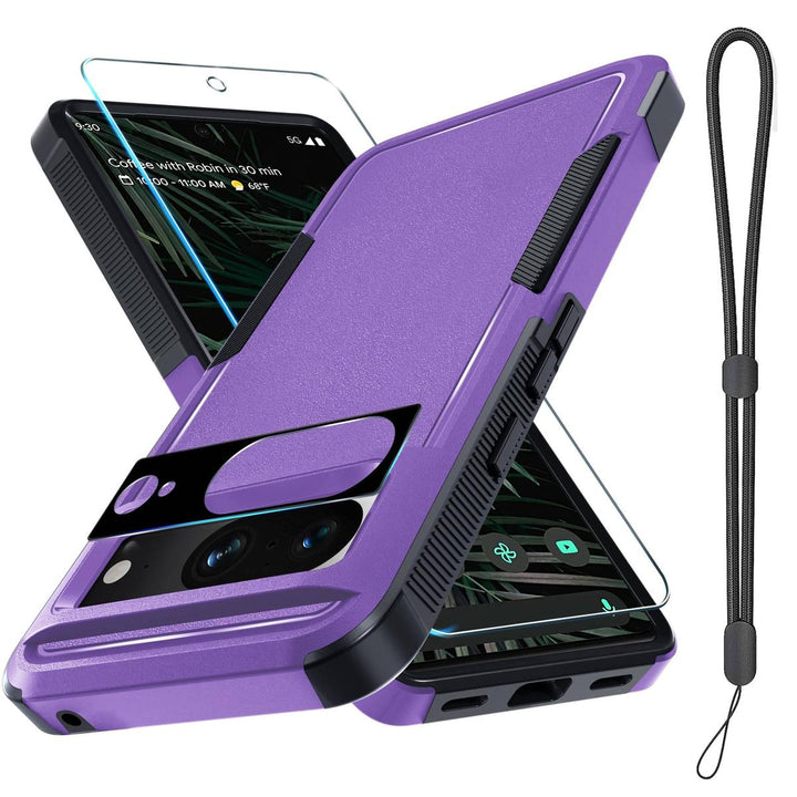MintGuard: Rugged Pixel 8 Case with Lanyard & Protectors - DOKUTRONIX