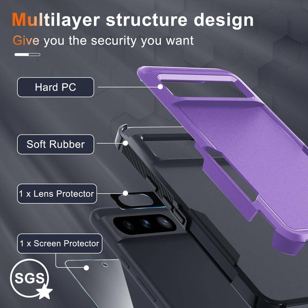 MintGuard: Rugged Pixel 8 Case with Lanyard & Protectors - DOKUTRONIX