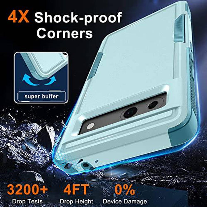 MintGuard: Rugged Pixel 8 Case with Lanyard & Protectors - DOKUTRONIX