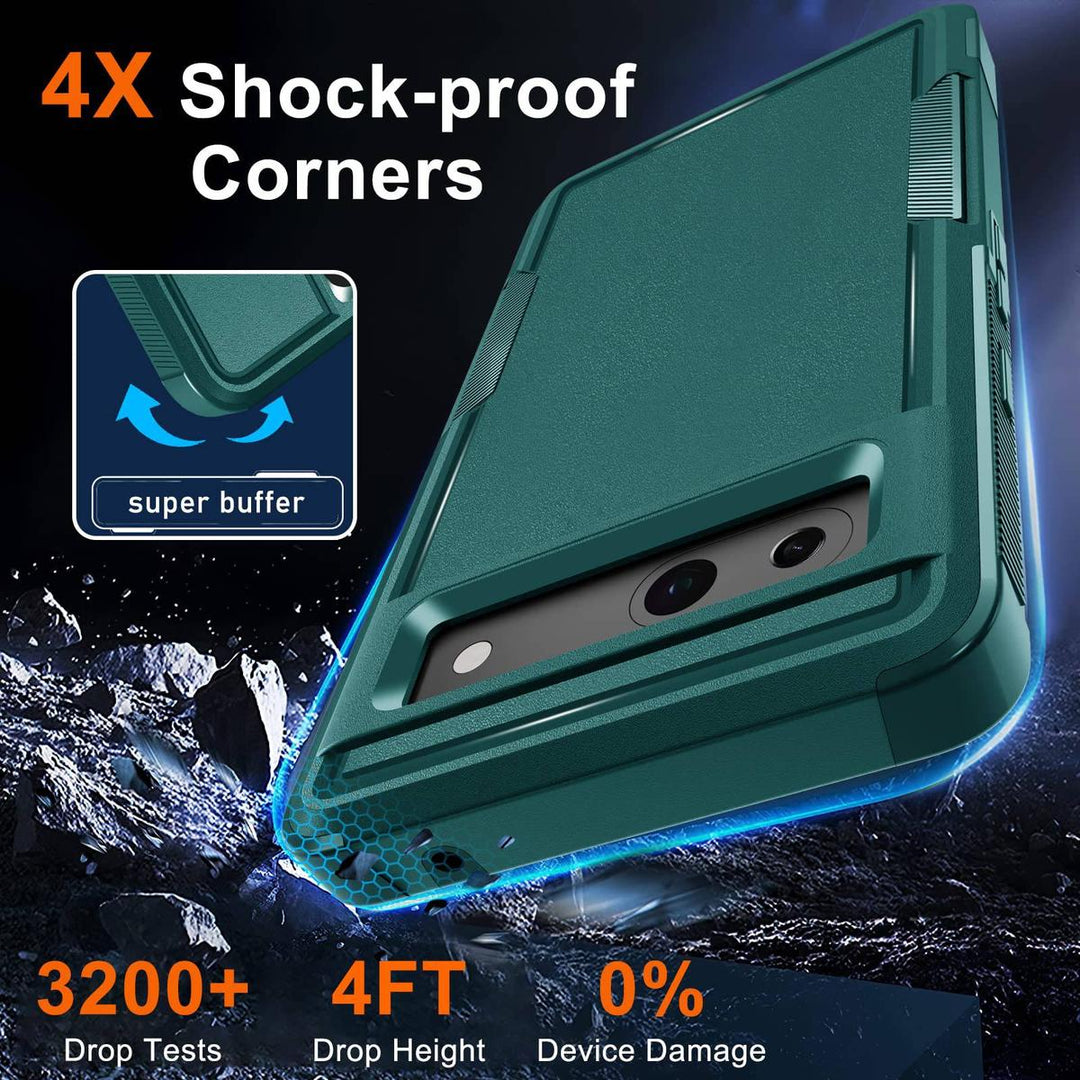 MintGuard: Rugged Pixel 8 Case with Lanyard & Protectors - DOKUTRONIX