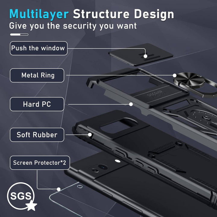 MintGuard: Rugged Pixel 8 Case with Lanyard & Protectors - DOKUTRONIX