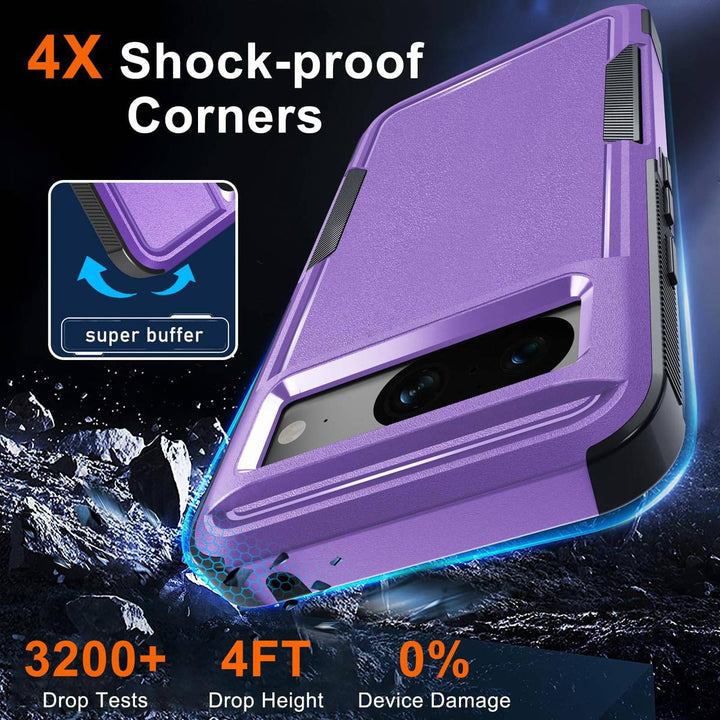 MintGuard: Rugged Pixel 8 Case with Lanyard & Protectors - DOKUTRONIX