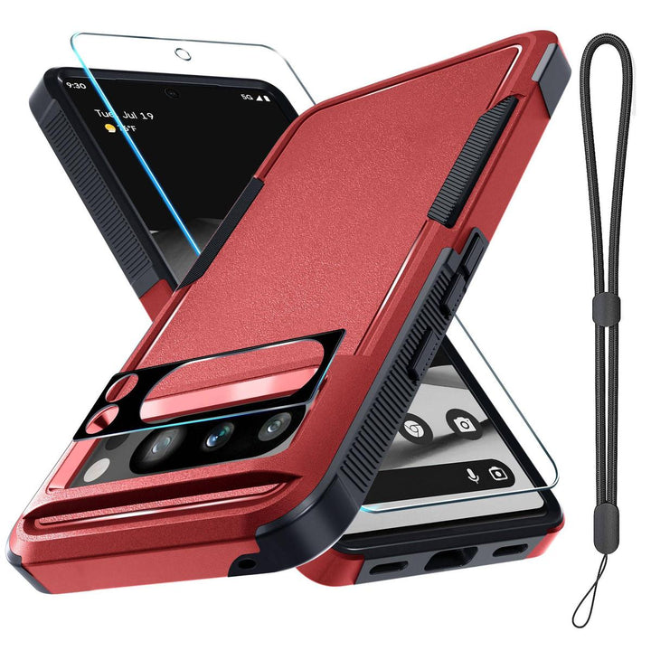 MintGuard: Rugged Pixel 8 Case with Lanyard & Protectors - DOKUTRONIX