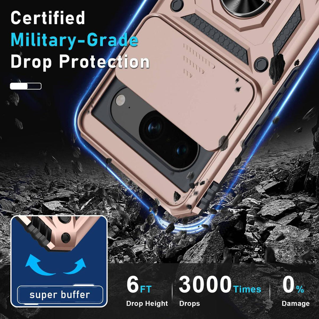 MintGuard: Rugged Pixel 8 Case with Lanyard & Protectors - DOKUTRONIX