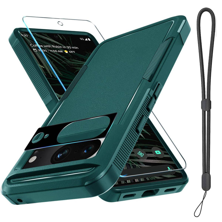 MintGuard: Rugged Pixel 8 Case with Lanyard & Protectors - DOKUTRONIX