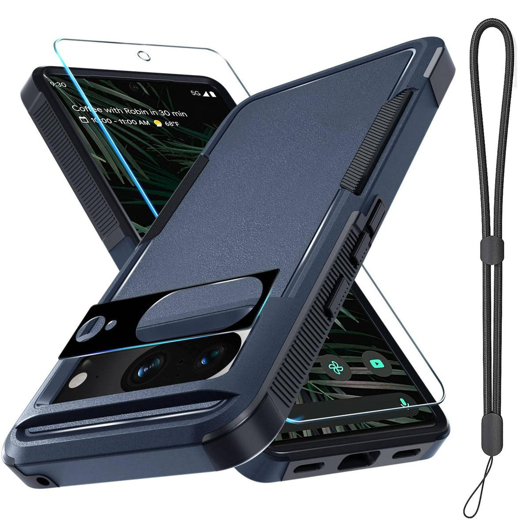 MintGuard: Rugged Pixel 8 Case with Lanyard & Protectors - DOKUTRONIX