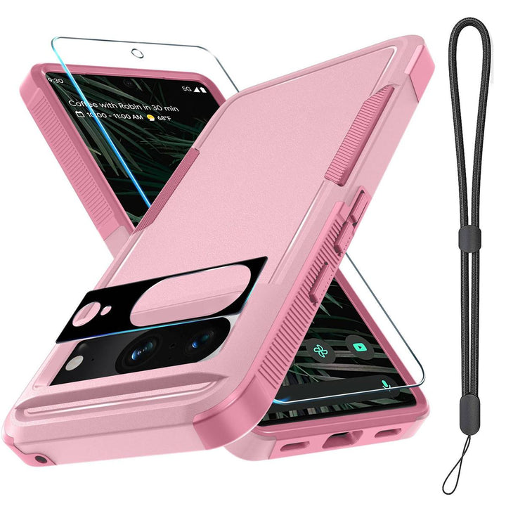 MintGuard: Rugged Pixel 8 Case with Lanyard & Protectors - DOKUTRONIX