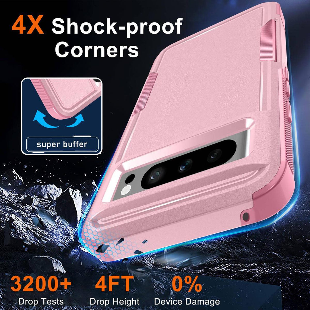 MintGuard: Rugged Pixel 8 Case with Lanyard & Protectors - DOKUTRONIX