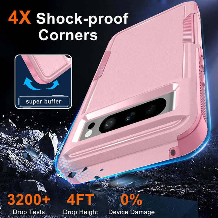 MintGuard: Rugged Pixel 8 Case with Lanyard & Protectors - DOKUTRONIX