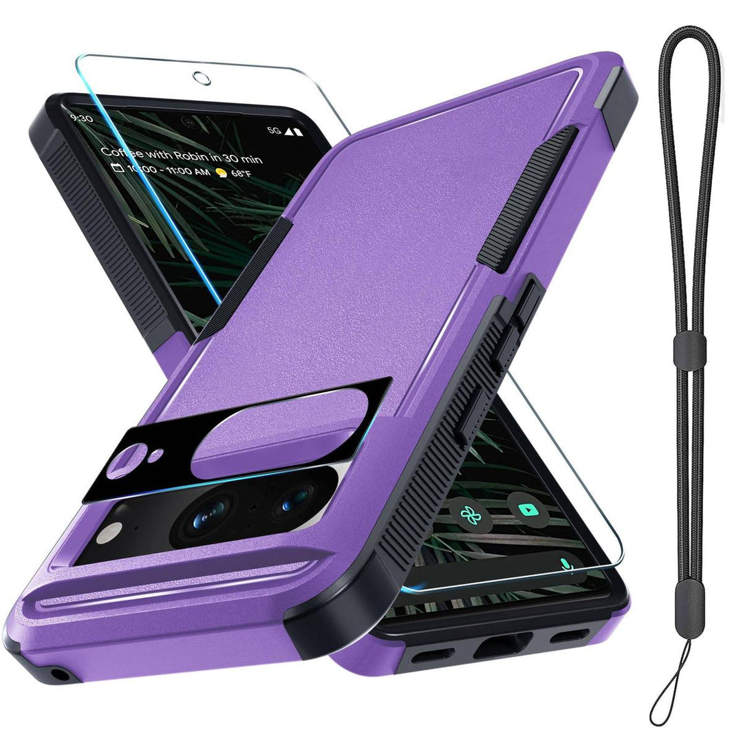 MintGuard: Rugged Pixel 8 Case with Lanyard & Protectors - DOKUTRONIX