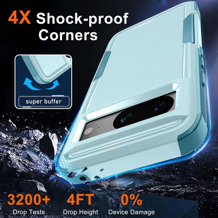 MintGuard: Rugged Pixel 8 Case with Lanyard & Protectors - DOKUTRONIX