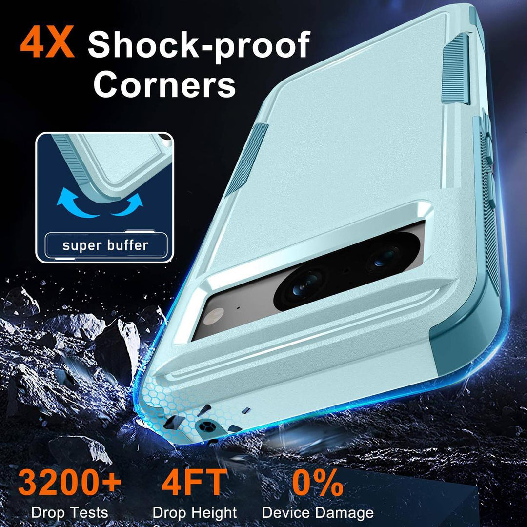 MintGuard: Rugged Pixel 8 Case with Lanyard & Protectors - DOKUTRONIX