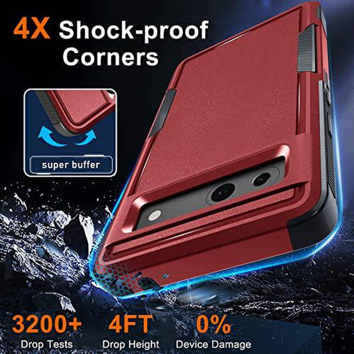 MintGuard: Rugged Pixel 8 Case with Lanyard & Protectors - DOKUTRONIX