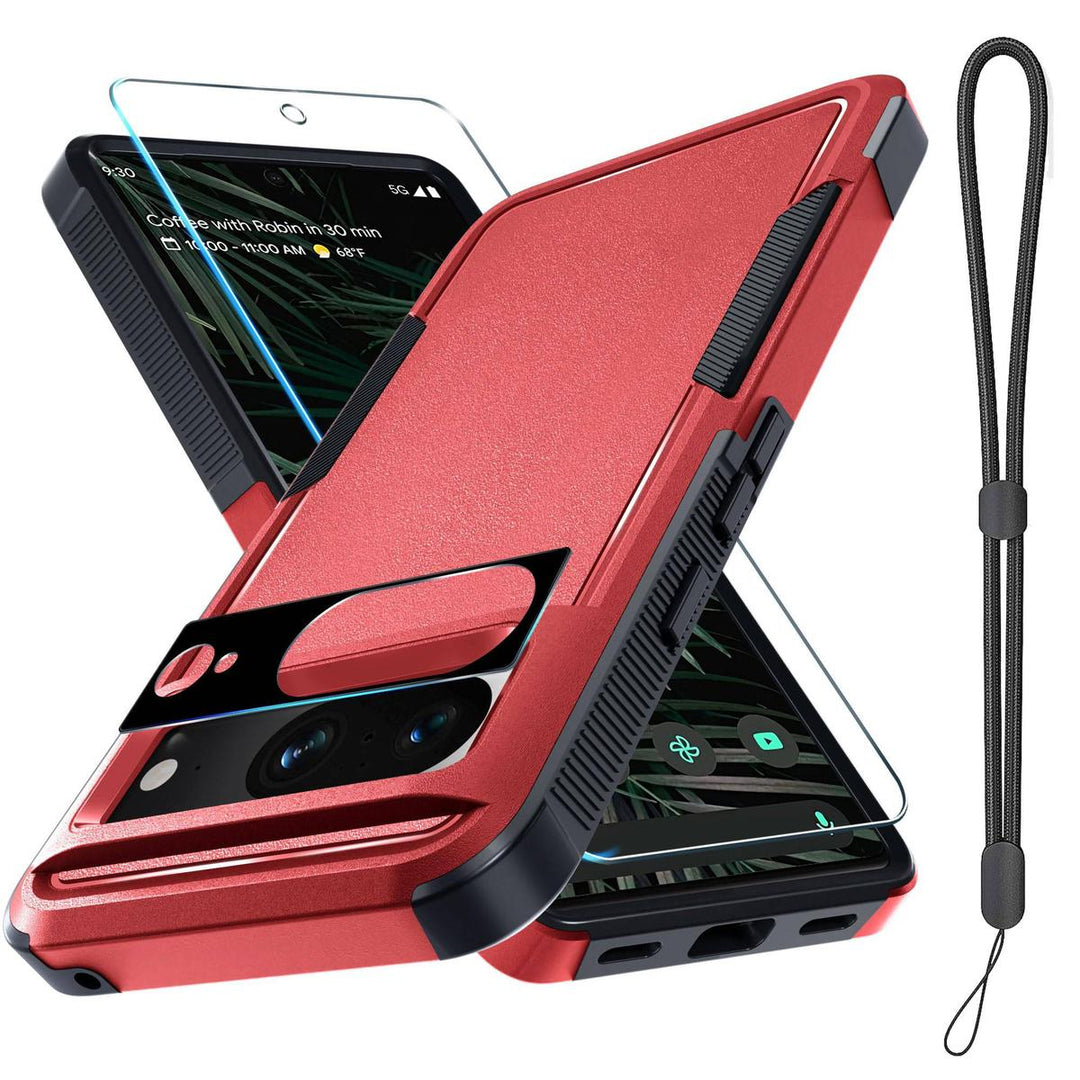 MintGuard: Rugged Pixel 8 Case with Lanyard & Protectors - DOKUTRONIX