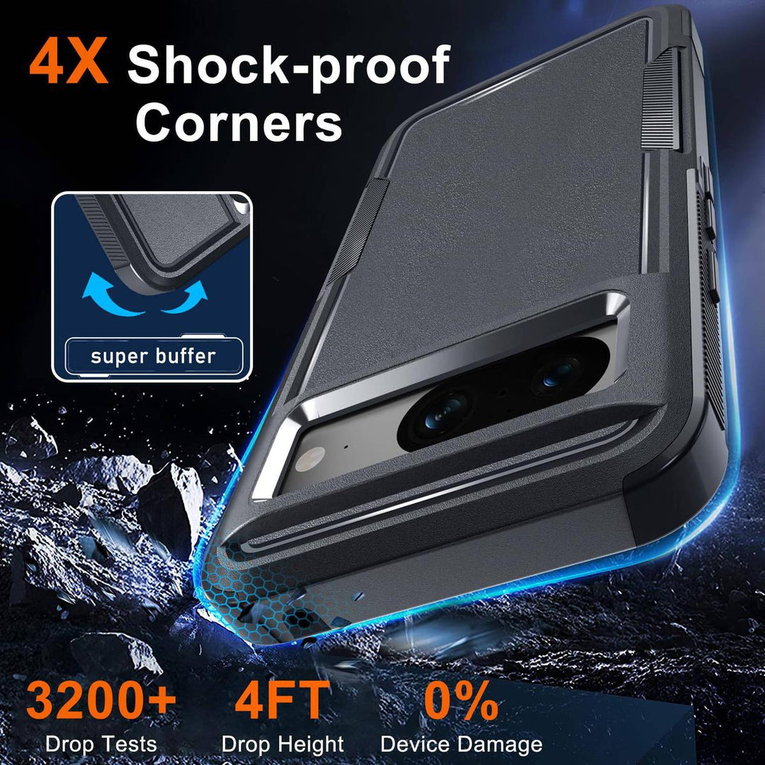 MintGuard: Rugged Pixel 8 Case with Lanyard & Protectors - DOKUTRONIX