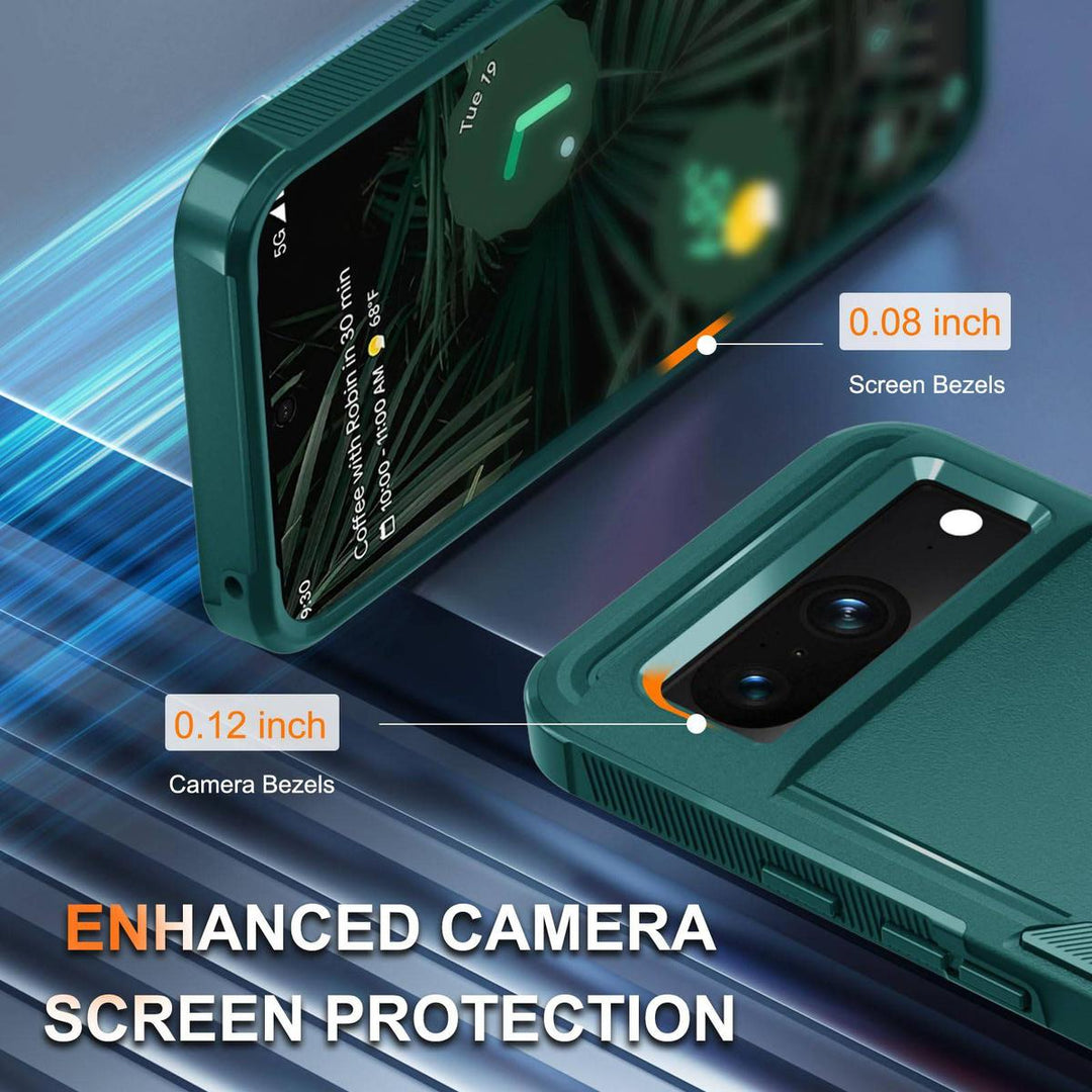 MintGuard: Rugged Pixel 8 Case with Lanyard & Protectors - DOKUTRONIX