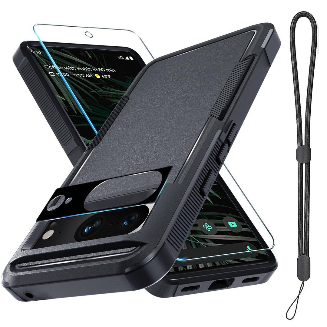 MintGuard: Rugged Pixel 8 Case with Lanyard & Protectors - DOKUTRONIX
