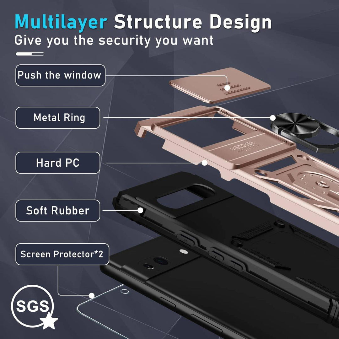 MintGuard: Rugged Pixel 8 Case with Lanyard & Protectors - DOKUTRONIX