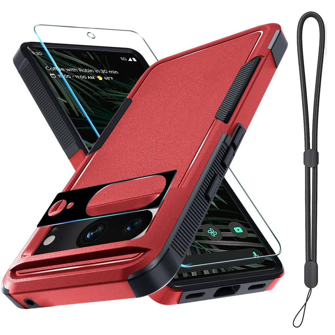 MintGuard: Rugged Pixel 8 Case with Lanyard & Protectors - DOKUTRONIX