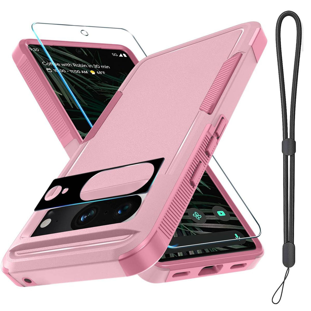 MintGuard: Rugged Pixel 8 Case with Lanyard & Protectors - DOKUTRONIX