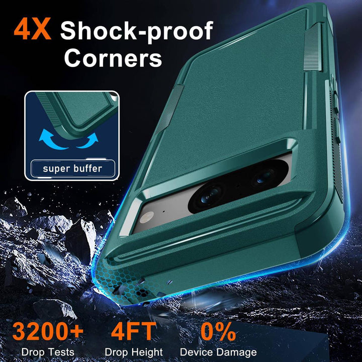 MintGuard: Rugged Pixel 8 Case with Lanyard & Protectors - DOKUTRONIX