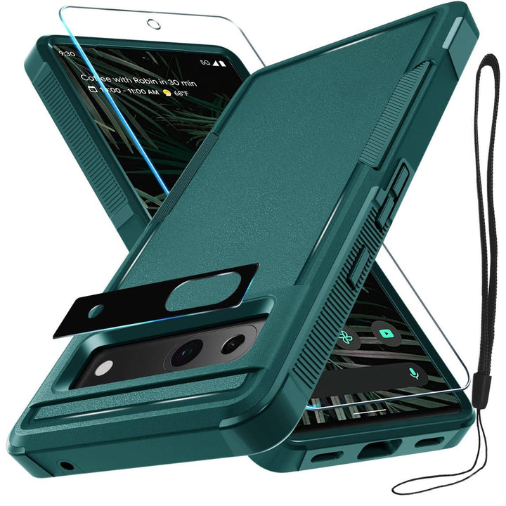 MintGuard: Rugged Pixel 8 Case with Lanyard & Protectors - DOKUTRONIX