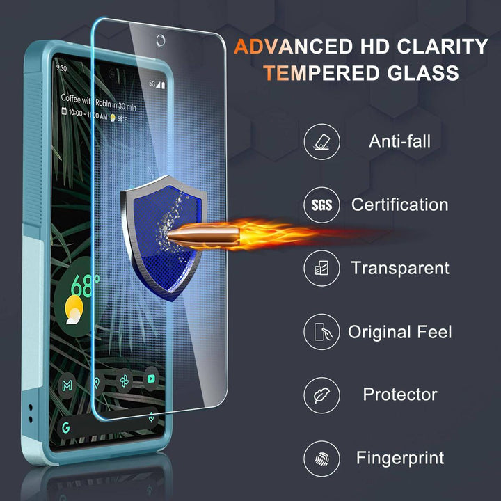 MintGuard: Rugged Pixel 8 Case with Lanyard & Protectors - DOKUTRONIX